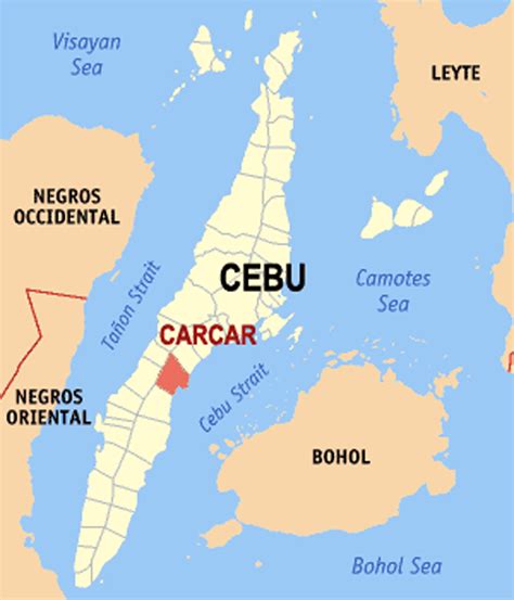 carcar cebu map|Iba pa.